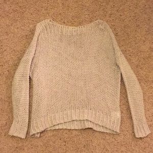 Tan Old Navy sweater